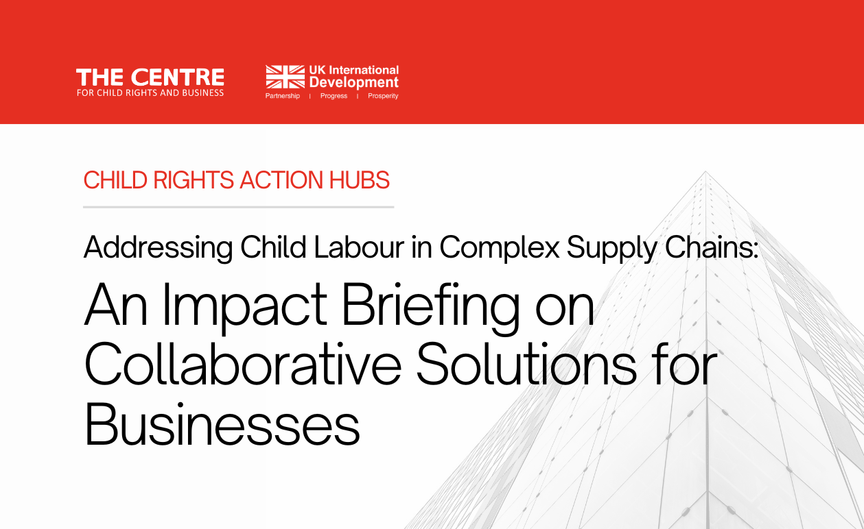 Impact Briefing: Scaling Action on Child Labour Through Child Rights Action Hubs